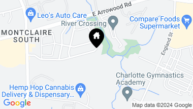 Map of 8233 Kings Creek Drive, Charlotte NC, 28273