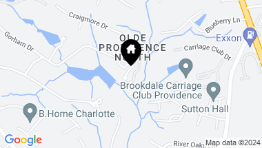 Map of 2207 La Maison Drive, Charlotte NC, 28226