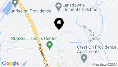 Map of 7101 Ramsgate Road, Charlotte NC, 28270