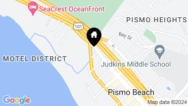 Map of 1481 Price Street, Pismo Beach CA, 93449