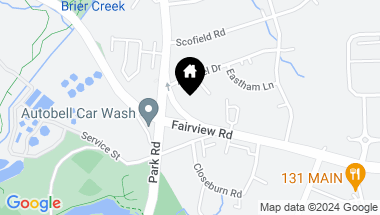 Map of 5515 Fairview Road, Charlotte NC, 28209