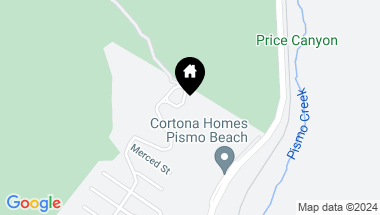 Map of 1250 Longview Avenue, Pismo Beach CA, 93449