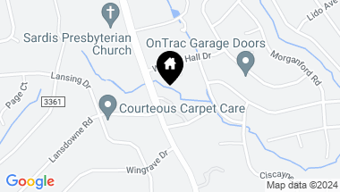 Map of 942 Laurel Creek Lane, Charlotte NC, 28211