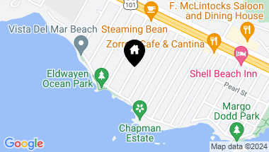 Map of 327 Palomar Avenue, Pismo Beach CA, 93449
