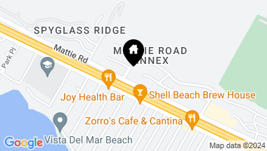 Map of 1504 Costa Del Sol, Pismo Beach CA, 93449