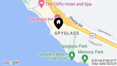 Map of 2698 Spyglass Drive 3, Pismo Beach CA, 93449