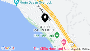 Map of 142 N Silver Shoals Drive, Pismo Beach CA, 93449