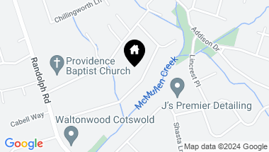 Map of 403 Wonderwood Drive, Charlotte NC, 28211