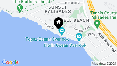 Map of 307 Indio Drive, Pismo Beach CA, 93449