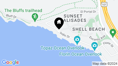 Map of 333 Indio Drive, Pismo Beach CA, 93449