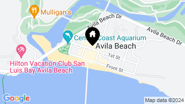 Map of 445 1st Street, Avila Beach CA, 93424