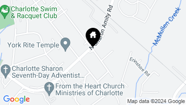 Map of 1320 Sharon Amity Road, Charlotte NC, 28211