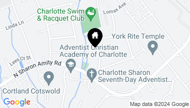 Map of 4226 Wright Avenue, Charlotte NC, 28211