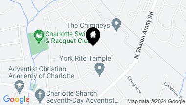 Map of 4313 Castleton Road, Charlotte NC, 28211