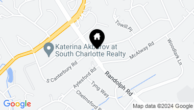 Map of 4015 Randolph Road Unit: B, C and part of D, Charlotte NC, 28211