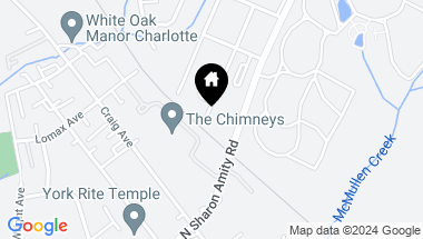 Map of 2021 Summey Avenue, Charlotte NC, 28205