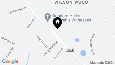 Map of 6040 Wilgrove Mint Hill Road, Mint Hill NC, 28227