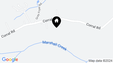 Map of 2424 Corral Rd, Signal Mountain TN, 37377