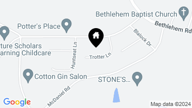 Map of 115 Trotter Lane, Kings Mountain NC, 28086