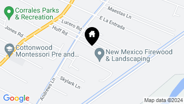 Map of 560 Andrews Lane, Corrales NM, 87048