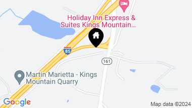 Map of 102 Quality Lane, Kings Mountain NC, 28086