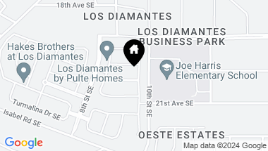 Map of 943 Lazuli Road SE, Rio Rancho NM, 87124