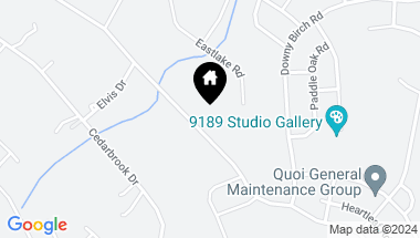 Map of 7624 Denbur Drive, Charlotte NC, 28215