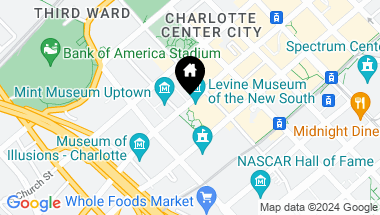 Map of 435 S Tryon Street Unit: 800, Charlotte NC, 28202