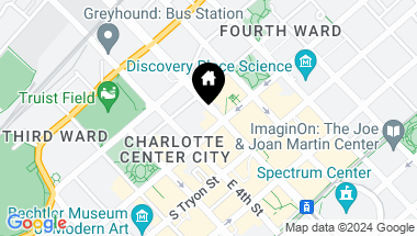 Map of 210 Church Street Unit: 3508, Charlotte NC, 28202