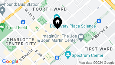 Map of 230 Tryon Street S Unit: 707, Charlotte NC, 28202