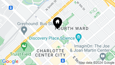 Map of 300 W 5th Street Unit: 339, Charlotte NC, 28202