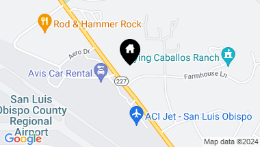 Map of 4640 Broad Street, San Luis Obispo CA, 93401