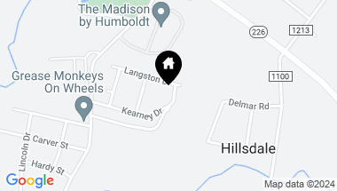 Map of 925 Kearney Drive, Shelby NC, 28152
