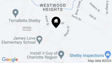 Map of 1523 Alex Drive Unit: 6, Shelby NC, 28152