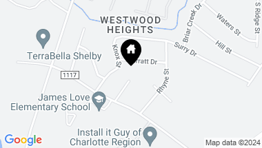 Map of 1520 Alex Drive Unit: 8, Shelby NC, 28152