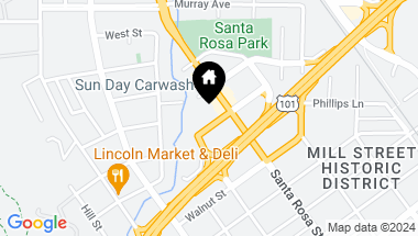 Map of 1042 Olive Street, San Luis Obispo CA, 93405