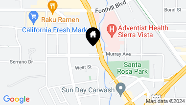 Map of 878 Murray Avenue, San Luis Obispo CA, 93405