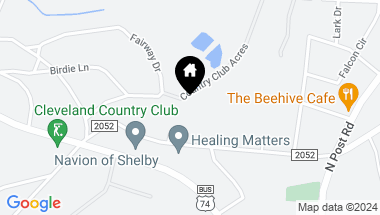 Map of 300 Country Club Acres Avenue Unit: 12, Shelby NC, 28150
