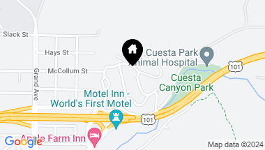 Map of 295 Santa Maria Avenue, San Luis Obispo CA, 93405