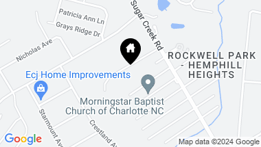 Map of 5612 Douglas Street Unit: Lot 18, Charlotte NC, 28269