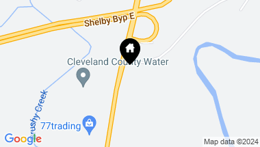 Map of 00 Polkville Road, Shelby NC, 28150