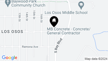 Map of 1440 Pismo Avenue, Los Osos CA, 93402