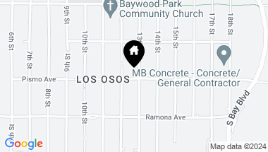 Map of 1190 Pismo Avenue, Los Osos CA, 93402