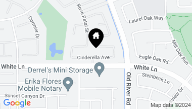 Map of 9816 Cinderella Avenue, Bakersfield CA, 93311
