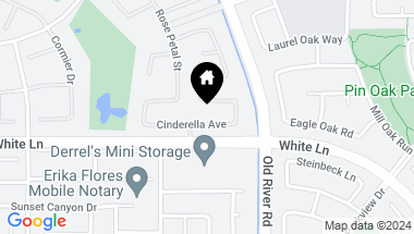 Map of 9808 Cinderella Avenue, Bakersfield CA, 93311
