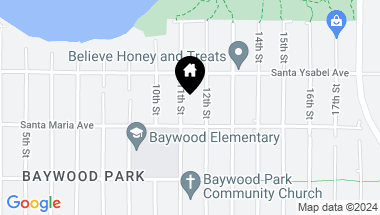 Map of 1262 11th Street, Los Osos CA, 93402