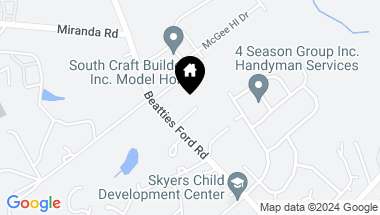 Map of 7310 Beatties Ford Road, Charlotte NC, 28216