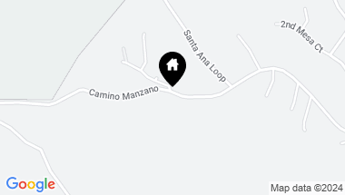 Map of 111 Camino Manzano, Placitas NM, 87043