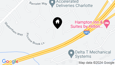 Map of 8713 Londonshire Drive, Charlotte NC, 28216