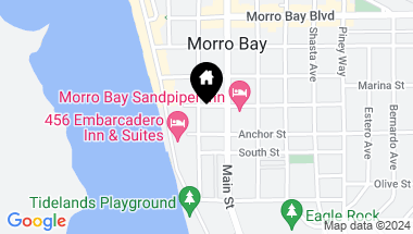 Map of 530 Morro Avenue, Morro Bay CA, 93442